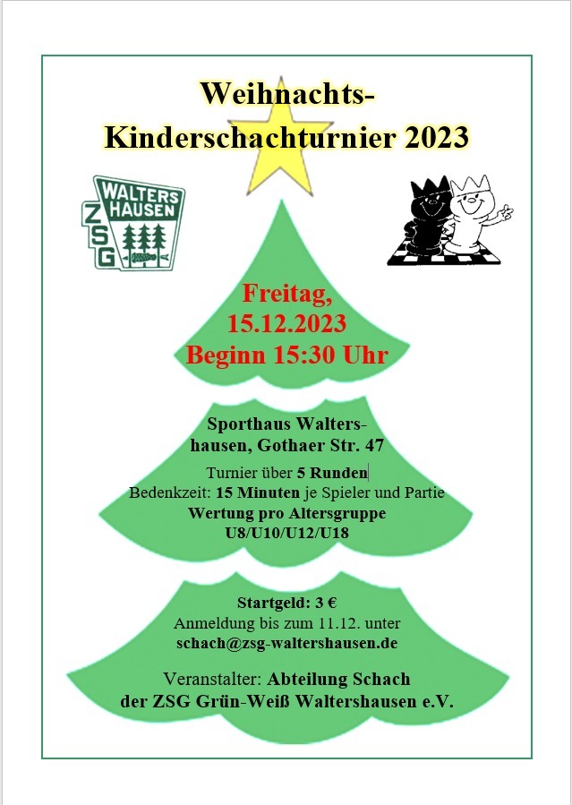 Weihnachtsturnier